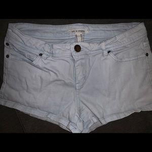 Light Denim Shorts